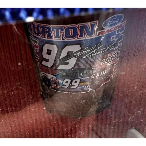 Sports Glassware Hunter Burton Nascar Fan Set Beer Glass Coffee Mug Shot Glass - Picture 4 of 7